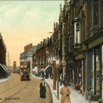 Stamford New Rd postcard c.1913 (Altrincham Image Archive)