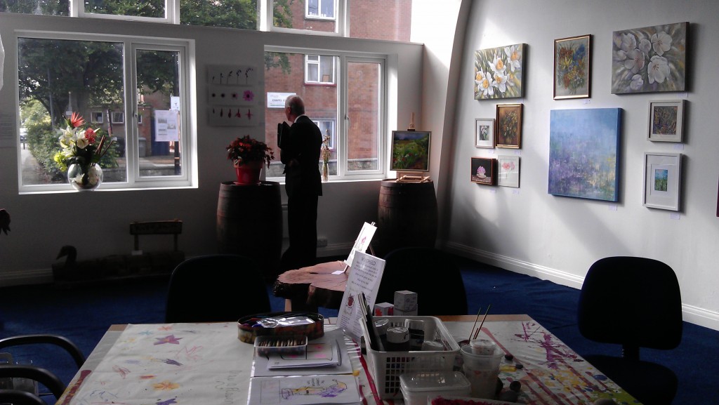 Viewing of the Exhibition during the NW In Bloom Judging