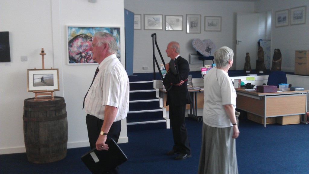 Viewing of the Exhibition during the NW In Bloom Judging