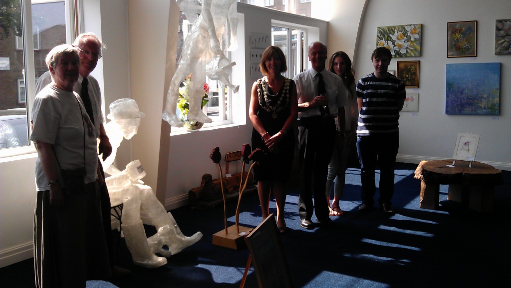 Viewing of the Exhibition during the NW In Bloom Judging