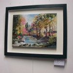 Woodland River. Acrylic. Robert Wheeler
